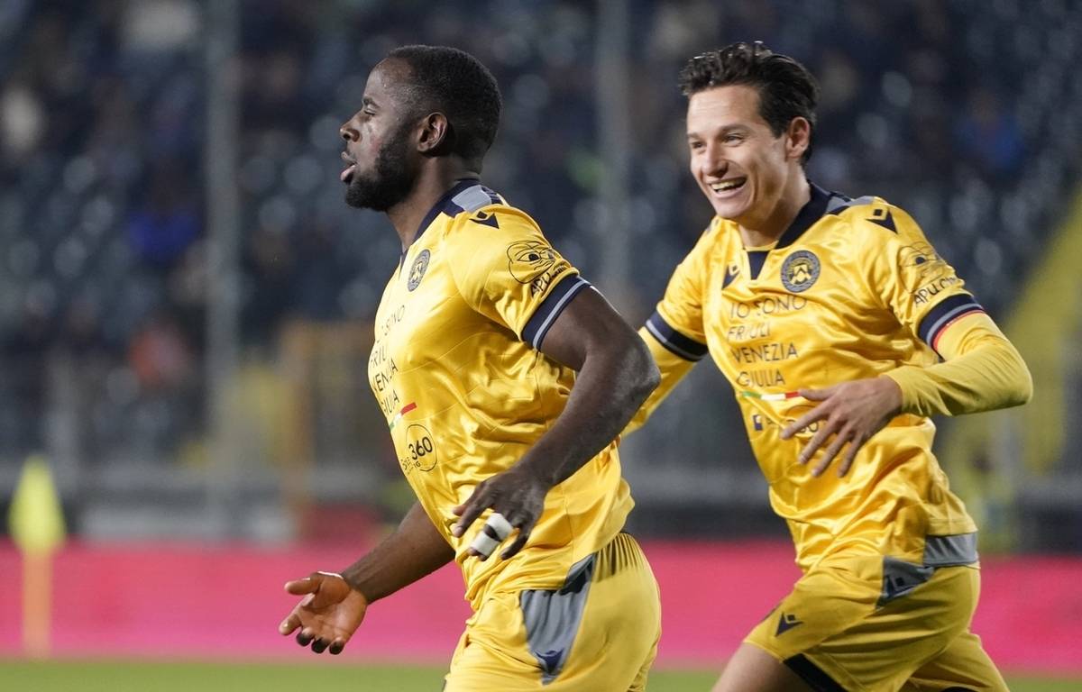 关于乌迪内斯客场逆转胜利，积分逐渐上涨的信息